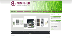 Desktop Screenshot of nimpher-online.com